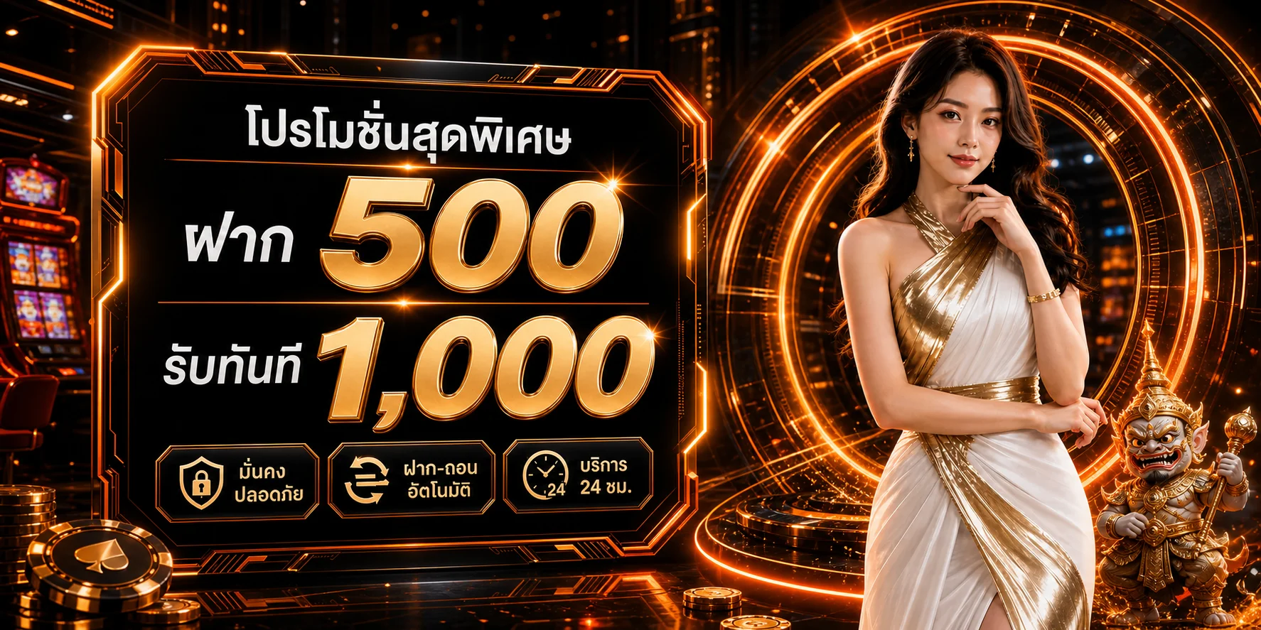 รวมเกมคาสิโนและสล็อต RB77